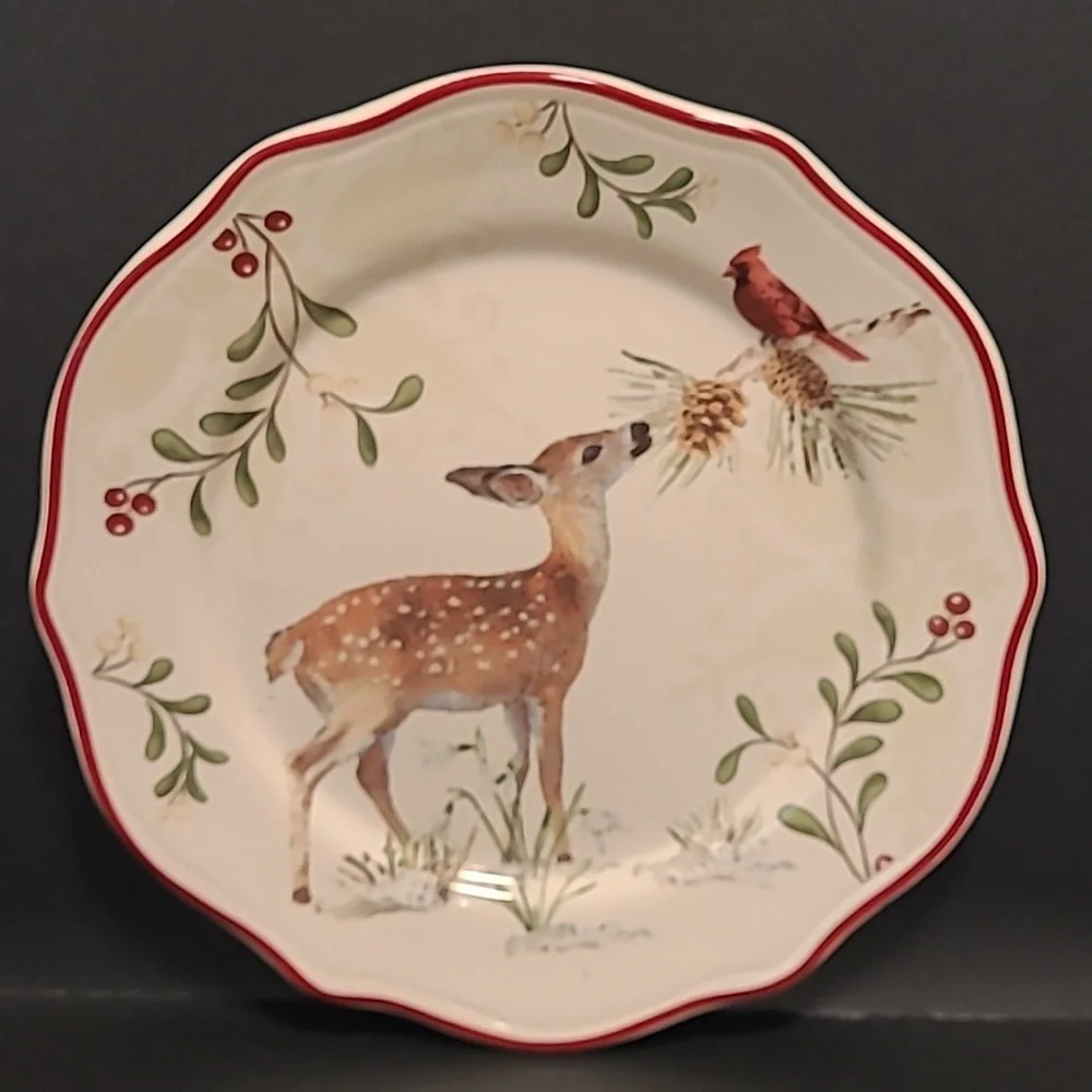 Better Homes and Garden Deer Plate - Picture 10 of 14